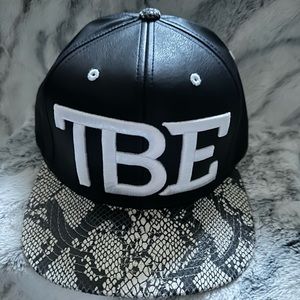 Men’s TBE (faux) Leather Hat